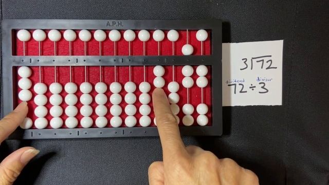 Cranmer Abacus Counting Method Division: double digit by single digit, no remainder смотреть онлайн