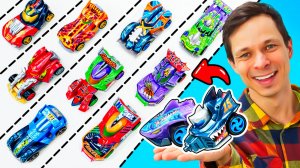 Спасаем игрушечные гоночные машинки на трассе! Игры в гонки и игрушки для мальчиков.