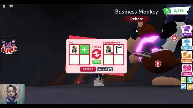 What Will People Trade for Neon Business Monkey Trading & Crafting Adopt Me Fairgrounds Update смотреть онлайн