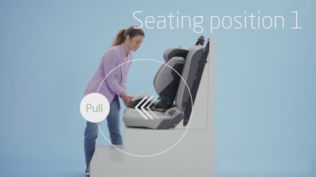 Как откинуть спинку в автокреслах Maxi-Cosi RodiFix Pro, Pro 2, S и S Comfort смотреть онлайн