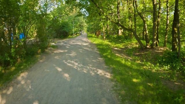 Парк Кузьминки: Прогулка в 4K со стереозвуком смотреть онлайн