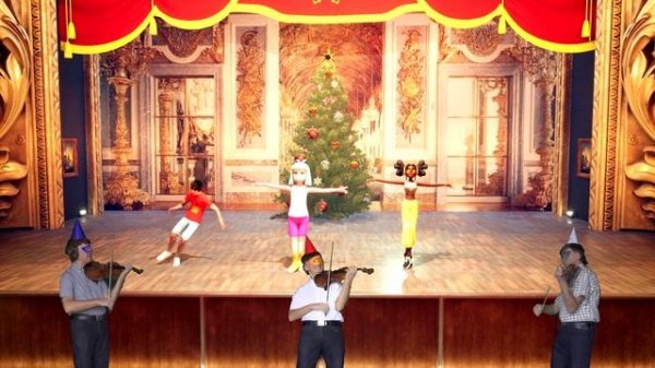 Танец Пастушков (Merlitons) из балета Чайковского "Щелкунчик"