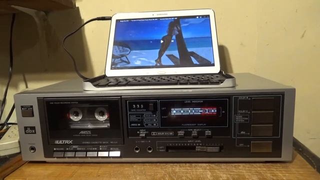 Deck Cassette Estéreo Sanyo ULTRX RD C21 (01) смотреть онлайн