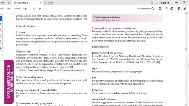 Chapter no 63, Nutritional Disorders affecting the Skin, Part B, Rooks text book of dermatology смотреть онлайн