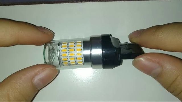 Светодиодная автомобильная лампа NeTuning WY21W-66s14 в поворотники, цоколь 7440 смотреть онлайн