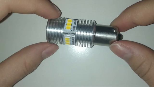 Светодиодная лампа NeTuning P21W-15s35 для заднего хода, ходовых огней, цоколь ba15s, 1156 белая смотреть онлайн