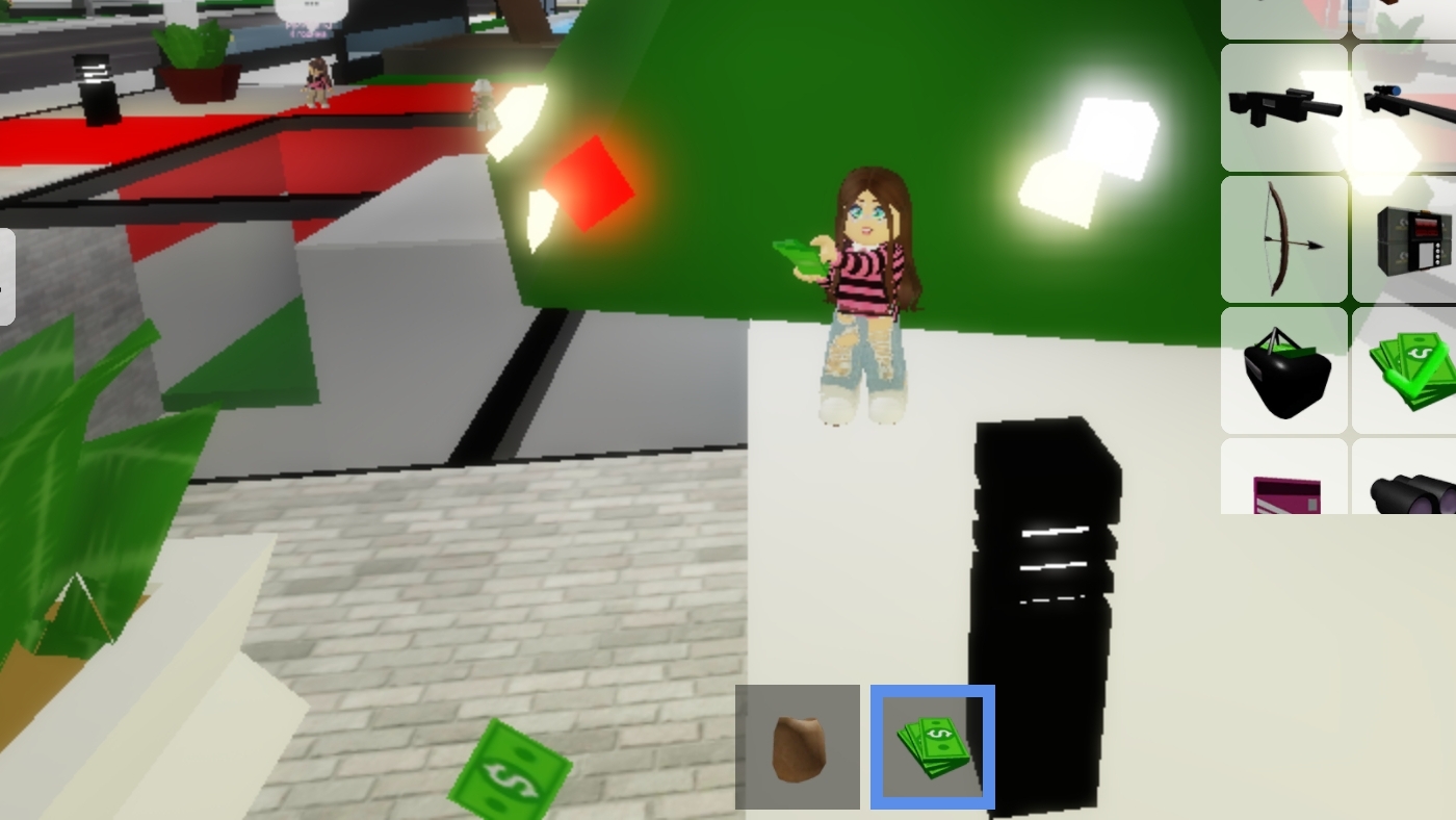 это кринж-шоу рубрика ограбляю людей в Roblox