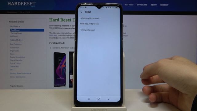 How to Reset App Preferences on TCL 10 SE – Restore App Settings смотреть онлайн
