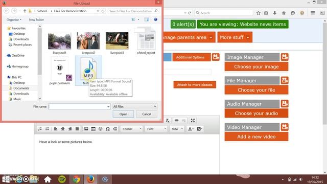 School Spider - How to use audio manager смотреть онлайн