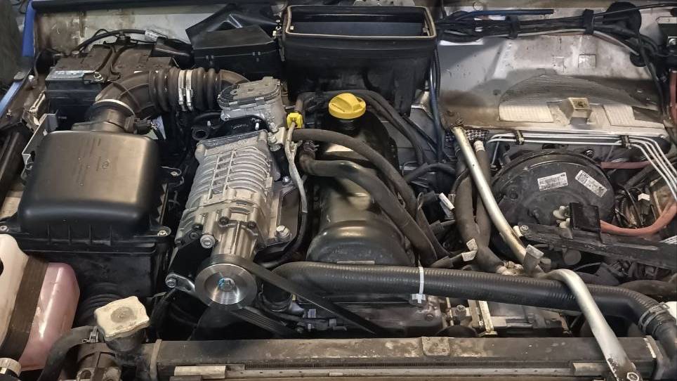 НИВА-СПОРТ? Компрессор на НИВУ!!! смотреть онлайн