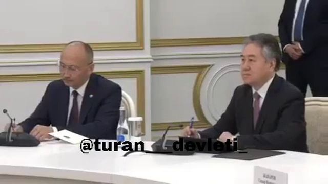 Мы объединяемся!Каждая встреча Тюркских лидеров между собой, это усилия для строительства ТУРАНА. смотреть онлайн