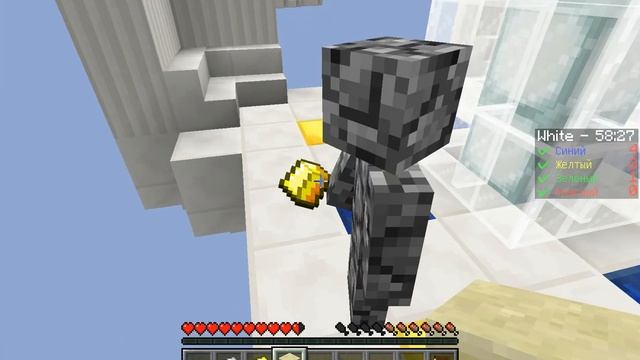 играем в игру BedWars на сервере SkyMine.su смотреть онлайн