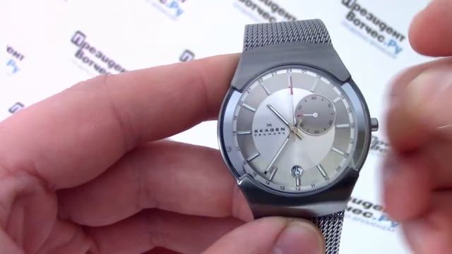 Часы Skagen 983XLSSC - видео обзор от PresidentWatches.Ru смотреть онлайн