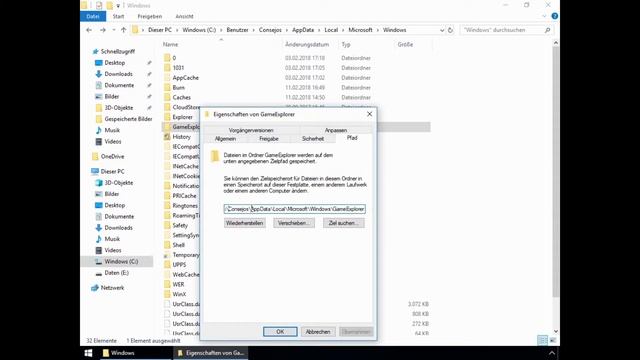 How to - Windows Systemordner verschieben und Speicherplatz gewinnen смотреть онлайн