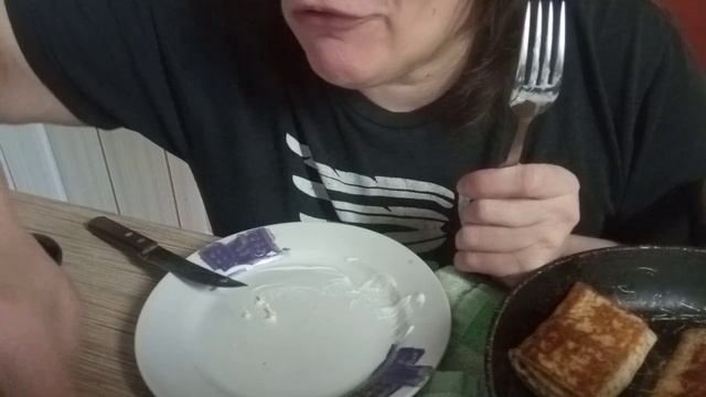 Мукбанг ,Блинчики с творогом смотреть онлайн