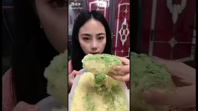 ICE EATING MATCHA GREEN TEA //EP:136