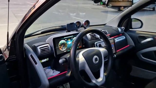 SMART 451 вариант приборной панели. смотреть онлайн