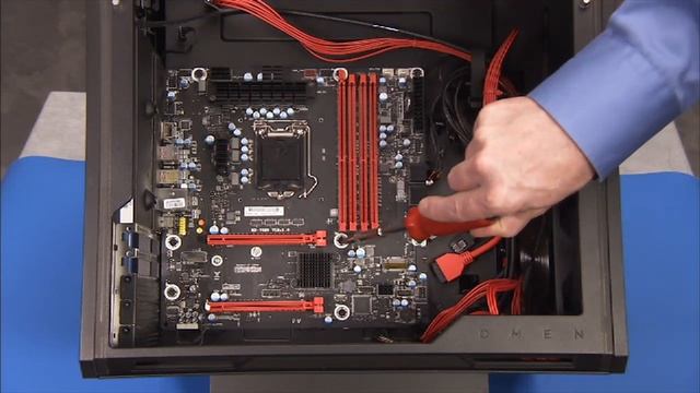 Removing And Replacing The Motherboard | HP Omen X Gaming PC | HP Support