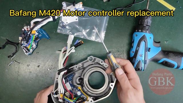 how to replace Bafang M420 /G332 Motor controller смотреть онлайн