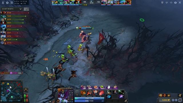 Sneyking (Rank 71) plays Queen of Pain Dota 2 Full Game смотреть онлайн