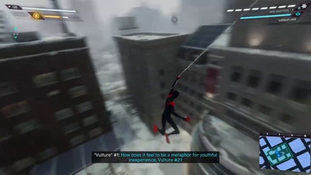 Spider-Man: Miles Morales [Hilarious holographic Vulture(s) boss fight] смотреть онлайн