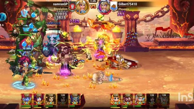 Weird Team Setup Satori, Iris, Amira vs Twins Hero Wars Mobile смотреть онлайн