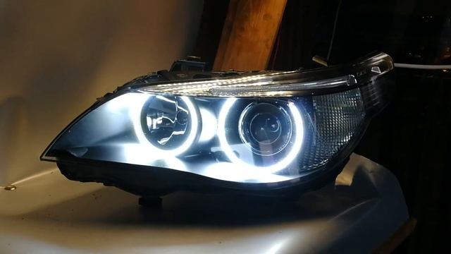 Przeróbka i naprawa lamp xenon do BMW e60 смотреть онлайн