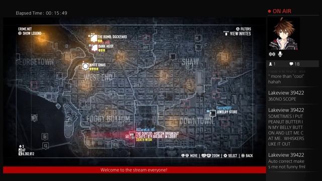 Payday 2 Livestream PS4 смотреть онлайн