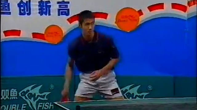 Table Tennis Training Wang Liqin And Wan Tao