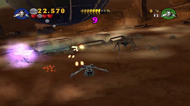 Прохождение LEGO Star Wars: The Videogame на 100% - Глава 10: Звёздная кавалерия (Свободная игра) смотреть онлайн