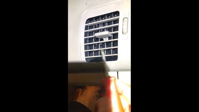 How To Remove Replace Passenger Side Air Ac Vent On Lexus RX330 RX350 400