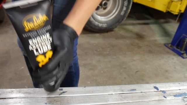 Emily Reeves Shows How To Use Engine Assembly Lube - The Assembly Of All Mechanical Parts