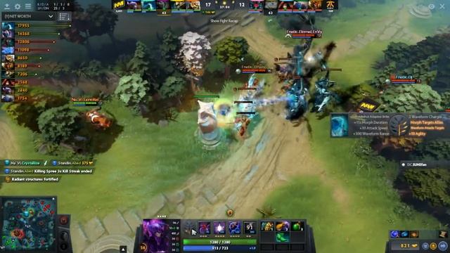 NaVi VS Fnatic Game 3 Dota 2 Dream League Season 8 HIGHLIGHTS смотреть онлайн