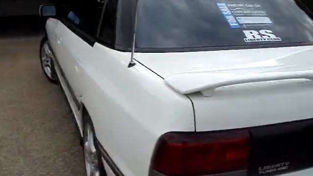 Subaru Liberty RS Turbo walk around смотреть онлайн