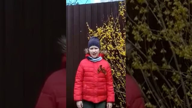 А.Дементьев. Баллада о матери ( читает Петриченко Анна, школа 619, 2В класс) смотреть онлайн