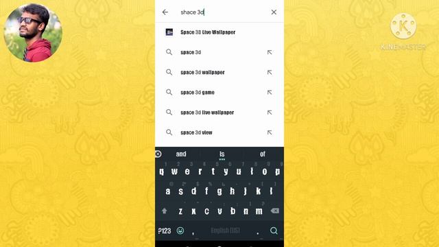 how to space 3D live wallpapers in mobile screen home page #dmtechscience смотреть онлайн