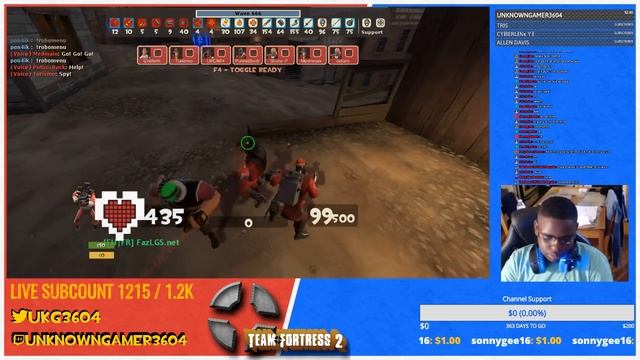 Lets Try This Again... Team Fortress 2 Stream! смотреть онлайн