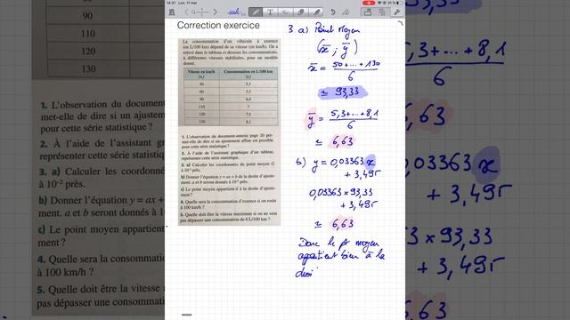 Tale Bac Pro Stats 2 Vars Correction Pb 39 смотреть онлайн