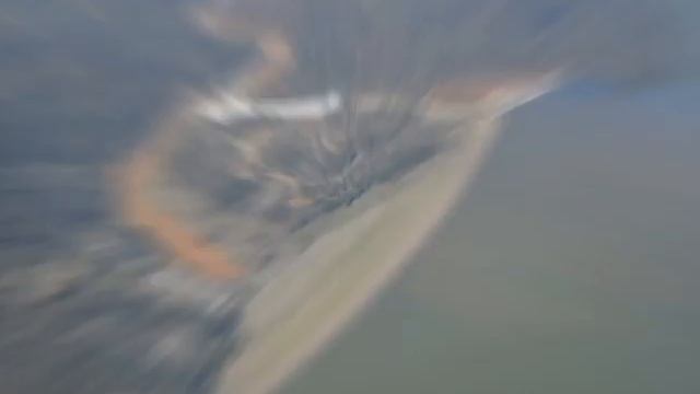 Areal view Oroville Dam Emergency Spillway смотреть онлайн