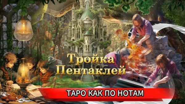 Арканы земли.💖🪙 Тройка Пентаклей