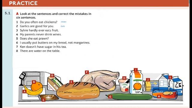 MY FRIDGE |Unit 5 | 5.1 MY FRIDGE  | FOOD| English| Speakout Elementary