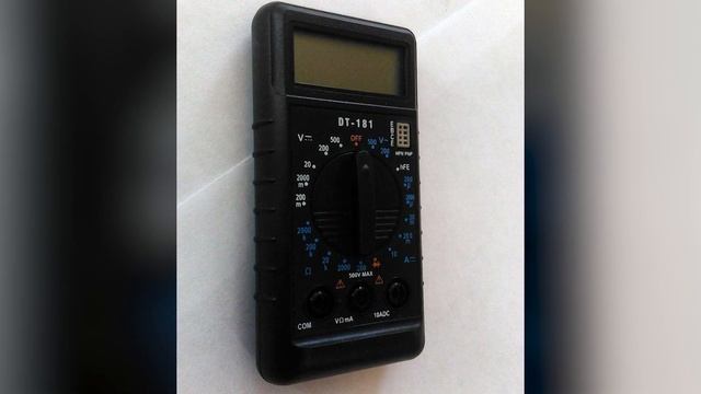 Мультиметр РЕСАНТА DT 181 смотреть онлайн