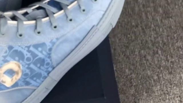 B23 Dior and Daniel arsham Sneakers Unboxing смотреть онлайн