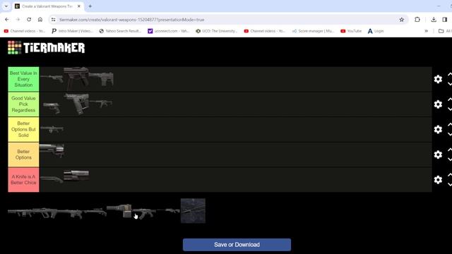 New 2024 Valorant Weapons Tier List - How Does The Outlaw Stack Up? смотреть онлайн