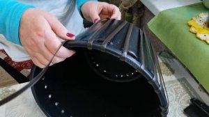 ПЛЕТЁМ КАШПО из полиротанга. Как сделать стойки и рабочие  лозы? Урок #2