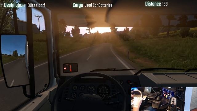 Euro Truck Simulator 2 | Kassel - Duisburg DAF ATi 95 BDF | Testdrive смотреть онлайн