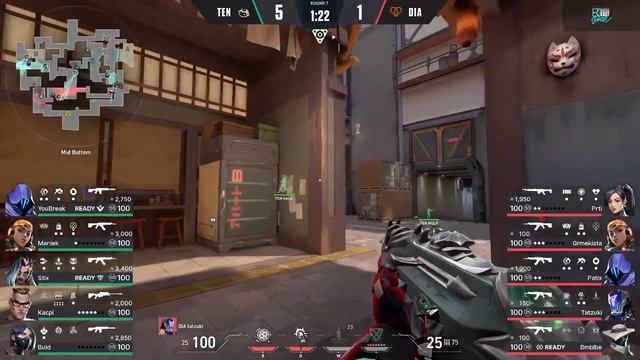 Diamant Esports vs Tenstar v skupinskem delu VRL 2022 East: Surge смотреть онлайн