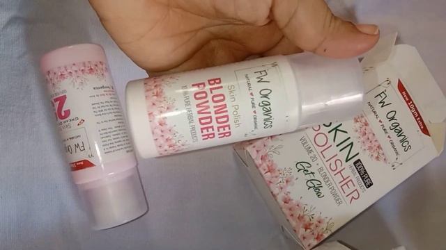 Fw organic facial |aj he parcel receive howa| best facial kit| skin polish| BB cream смотреть онлайн