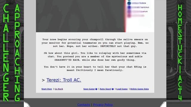 Homestuck Again!  Alterniabound: Commence.