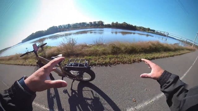 The 28 MPH All-Terrain E-Bike Alternative!! // E-Skute Spark X смотреть онлайн